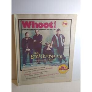 Whoot! Weekly Magazine August 2000 #34 Smithereens Richard Thompson Rock N Roll